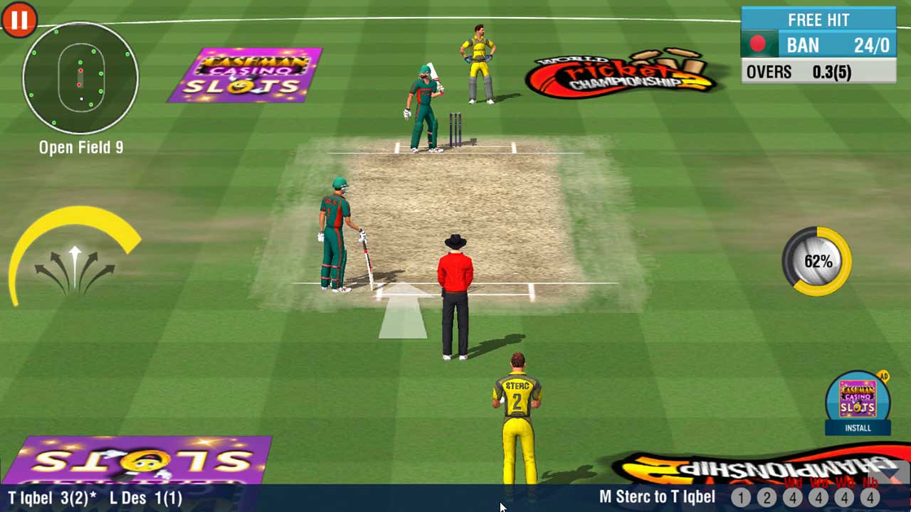 world cricket battle game download for android mobile